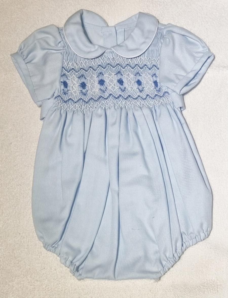 Bombachon de viyela celeste