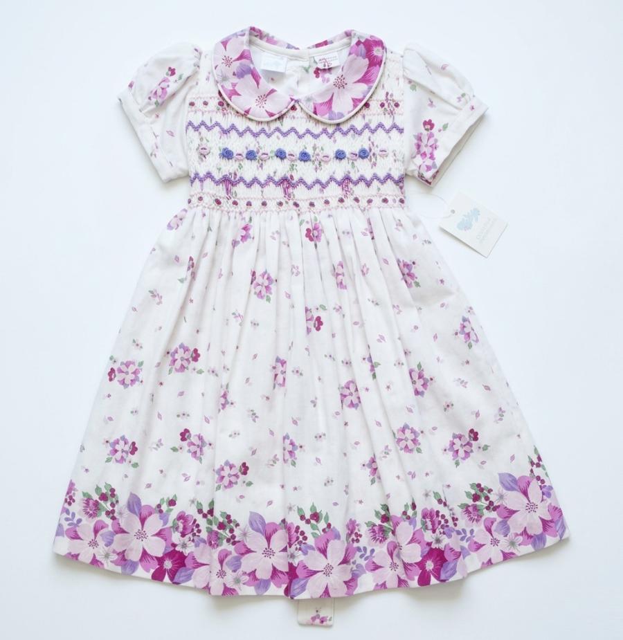 Vestido viyela estampado
