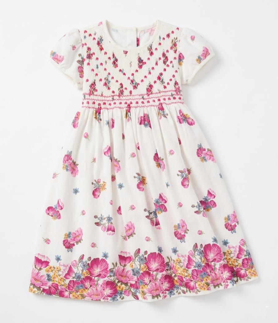 Vestido viyela estampado