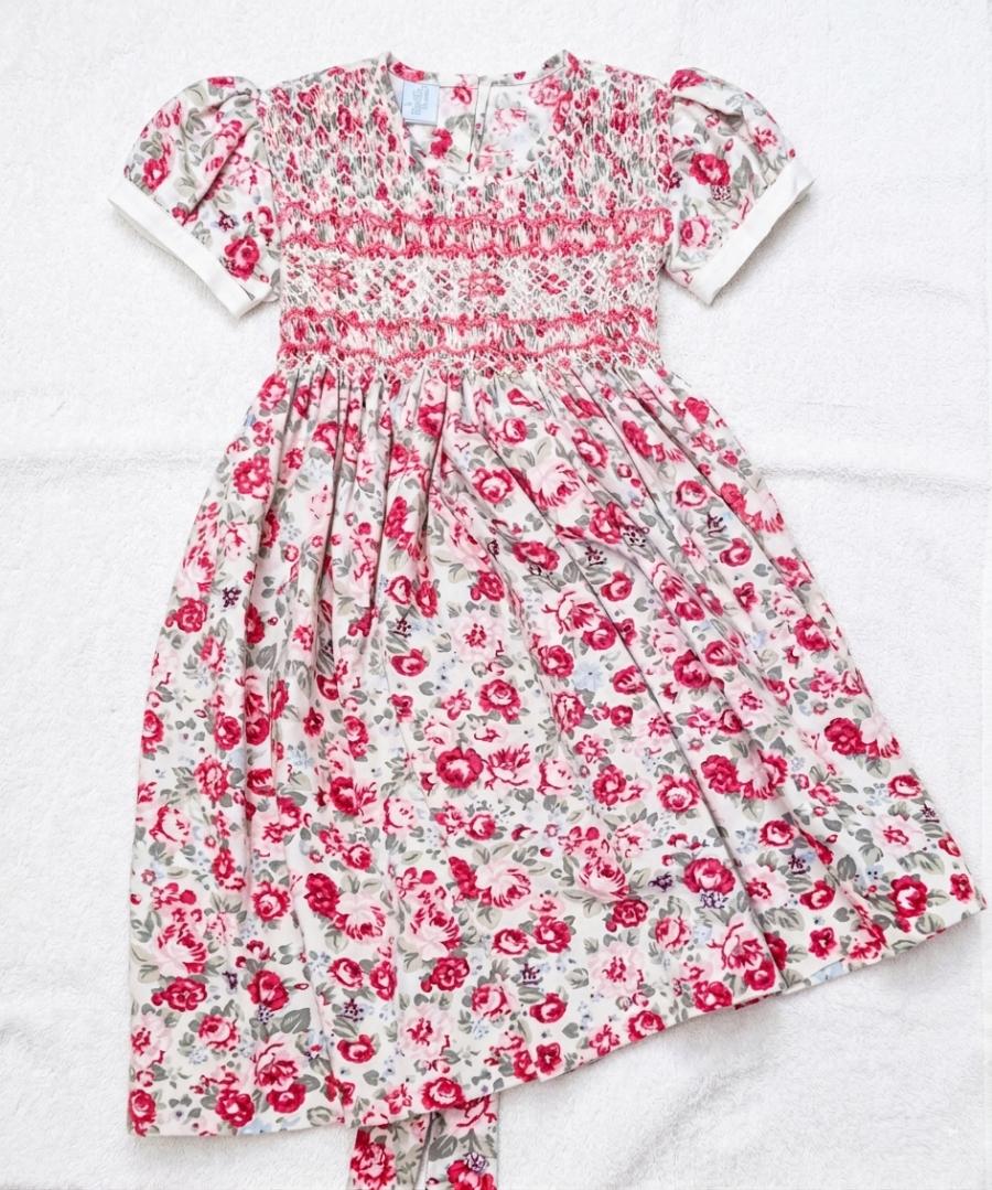 Vestido viyela estampado