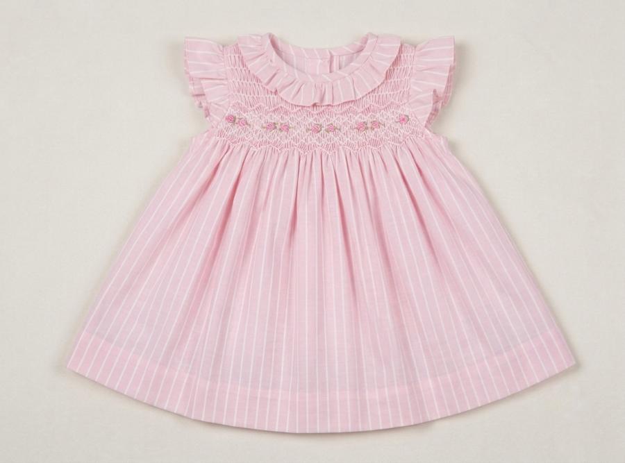 Vestido Lino rayado