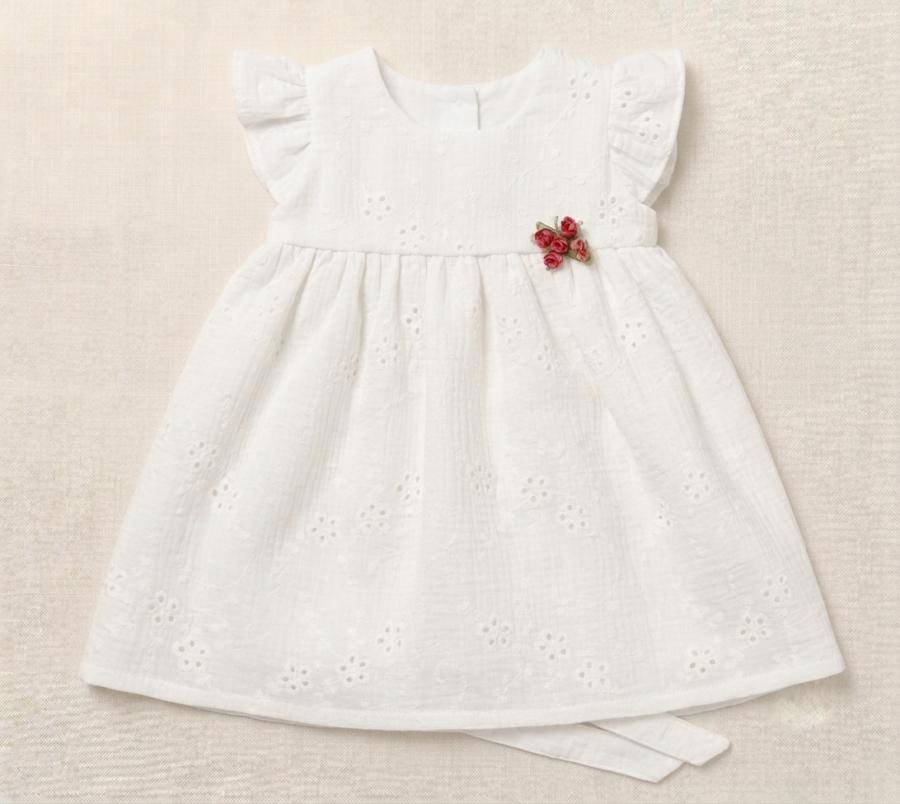 Vestido Cotton Bordado
