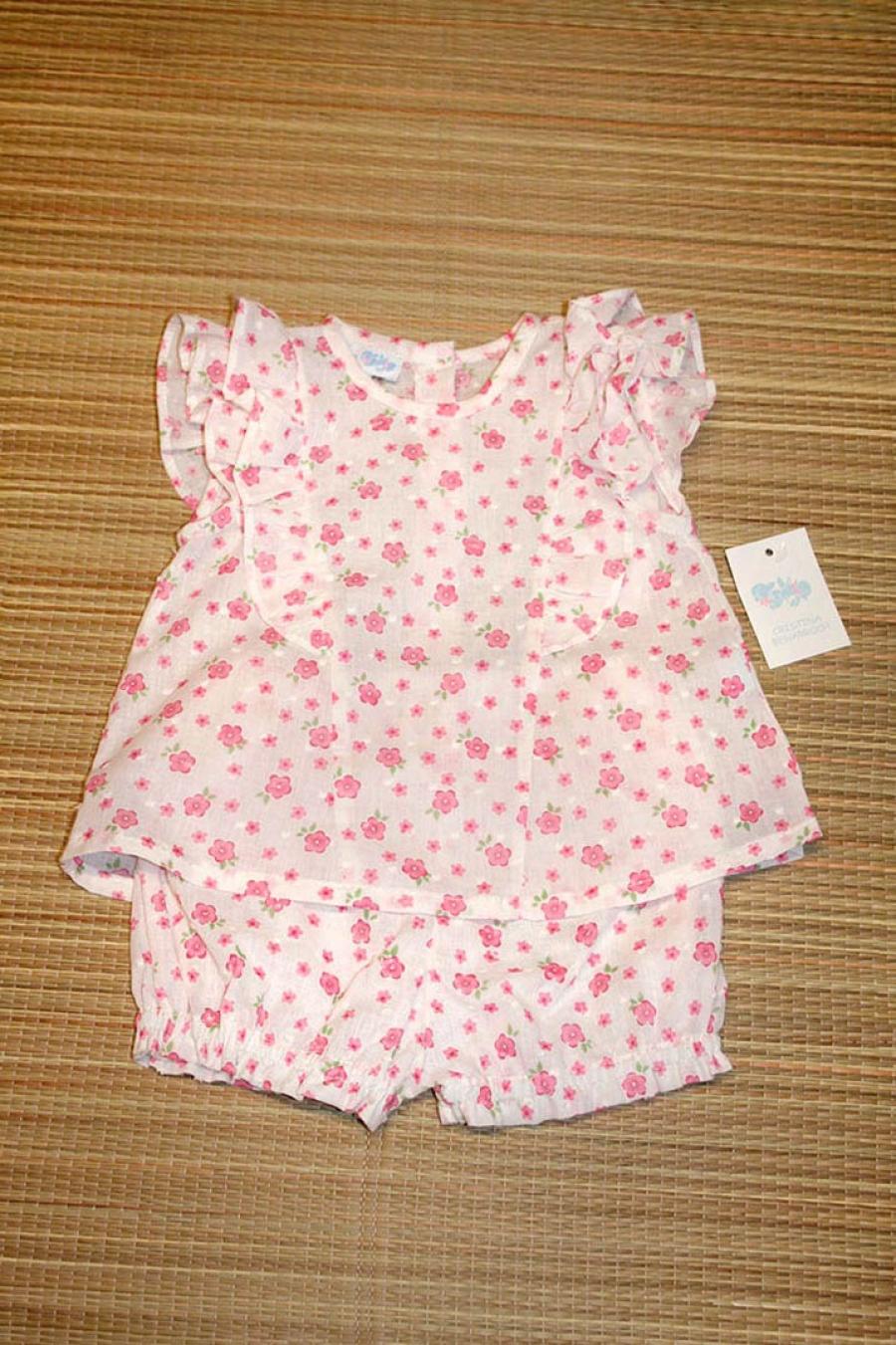 Vestido Plumeti estampado