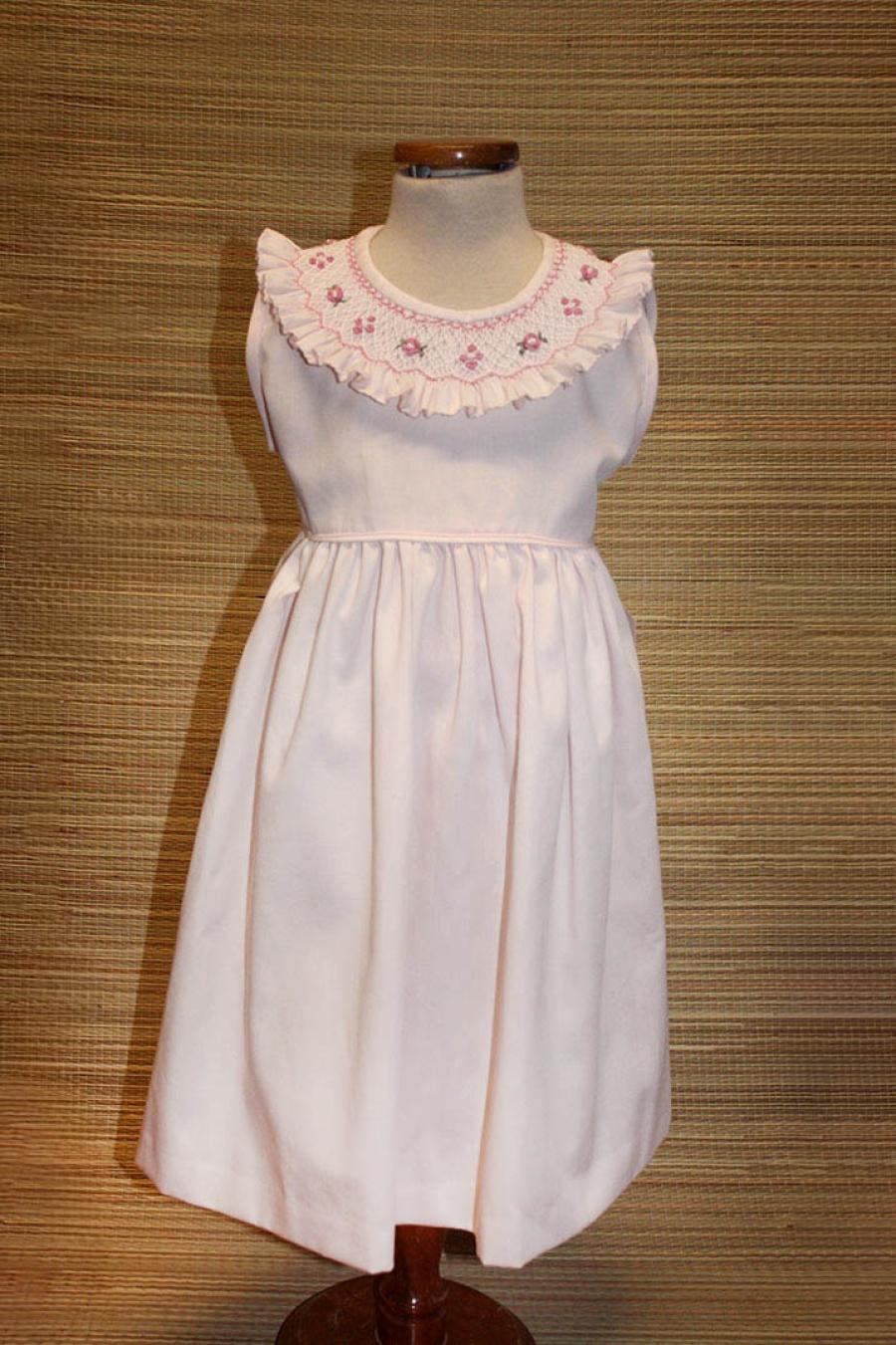 Vestido punto smock