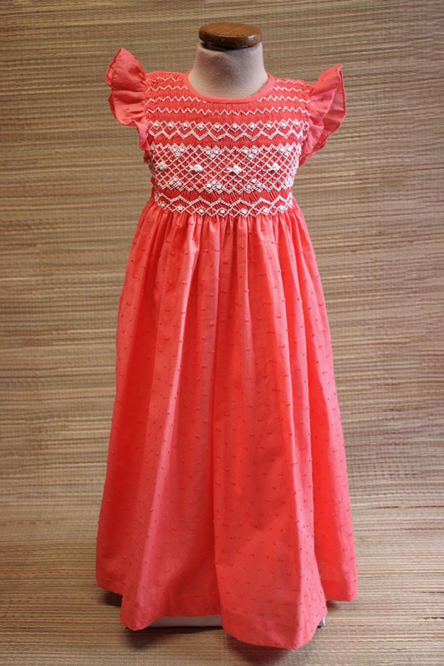 Vestido punto smock