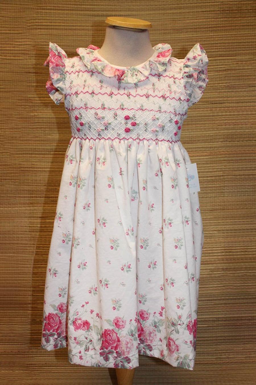 Vestido punto smock