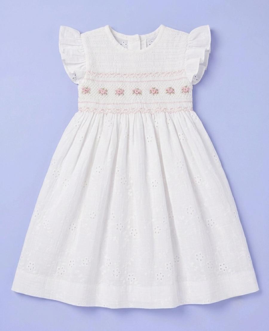 Vestido cotton bordado