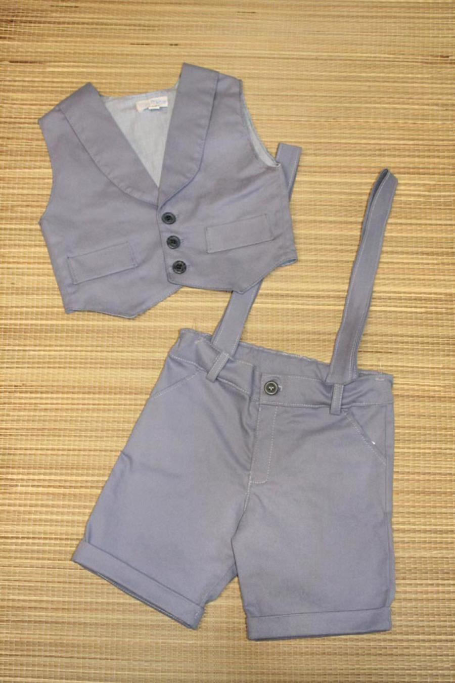 Chaleco y Short con tiradores